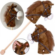 HOBBY HORSE žirgas ant lazdos su garsais